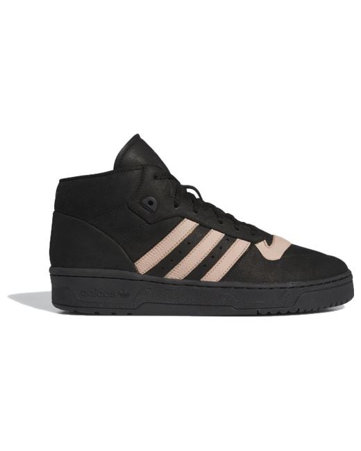 Adidas Black Rivalry Mid 001 Ash Pearl' for men