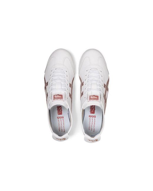 Onitsuka Tiger White Mexico 66 Rose' for men