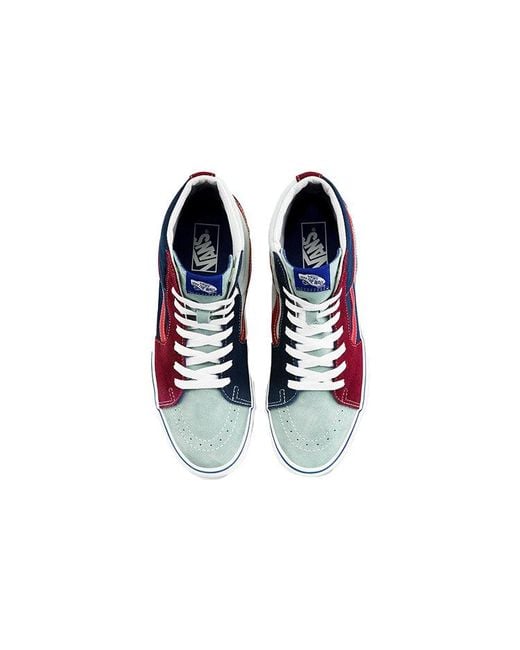 Vans Blue (Wmns) Sk8-Hi (Mix & Match) Multi