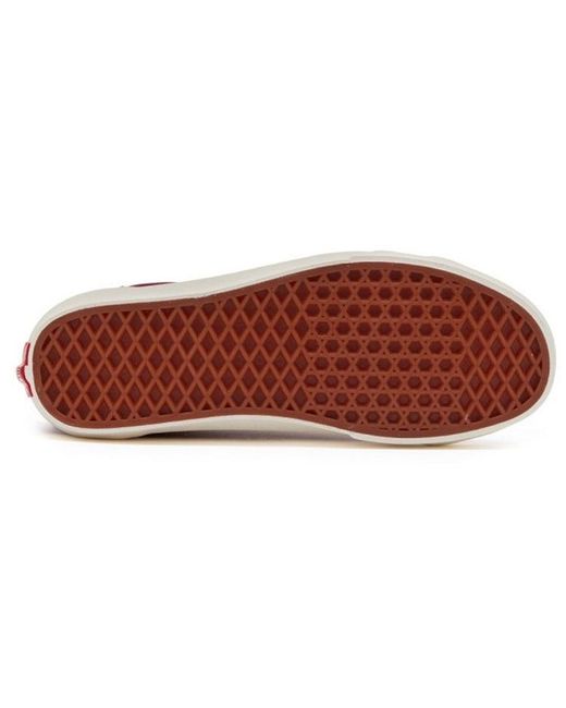 Vans Red Style 36 Sneakers Wine for men