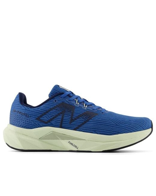 New Balance Blue Fuelcell Propel V5 'Sea Stone Olivine' for men