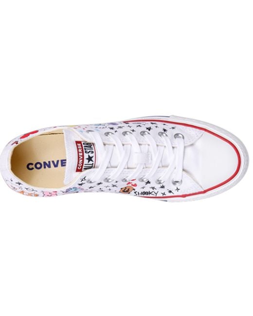 Converse White Bt21 X Chuck Taylor All Star for men