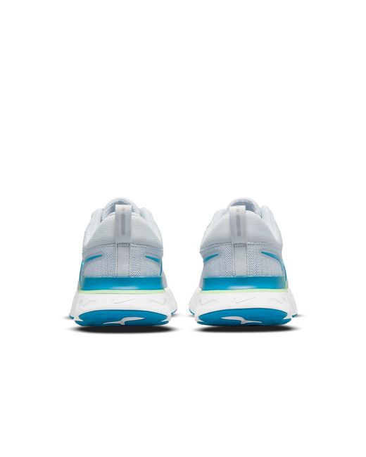 Nike Blue React Infinity Run Flyknit 2 for men