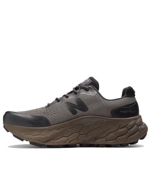 New Balance Brown X District Vision X Fresh Foam X More Trail V3 Shoes for men
