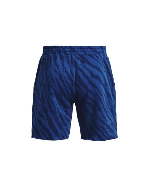 Under Armour Blue Project Rock Training Shorts for men