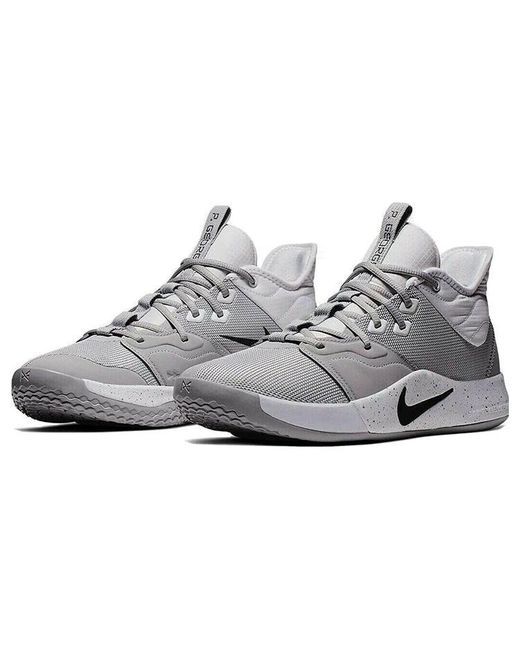 Nike White Pg 3 Tb Wolf for men