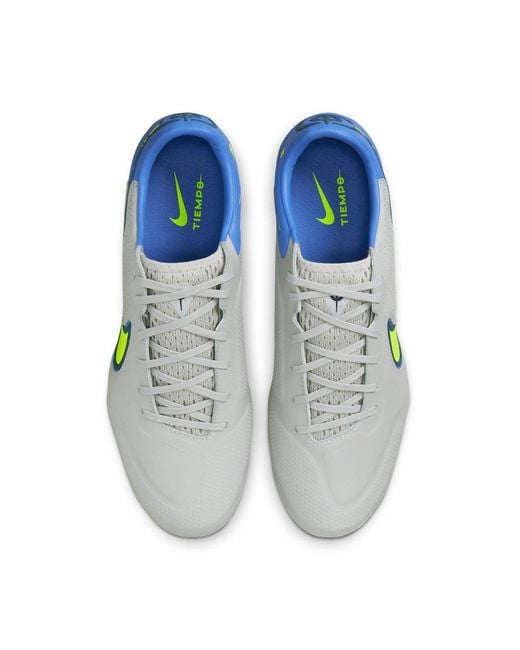 Nike White Legend 9 Pro Ag Soccer Shoes for men