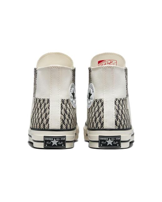Converse White Chuck 70 High 'Herringbone Patchwork' for men