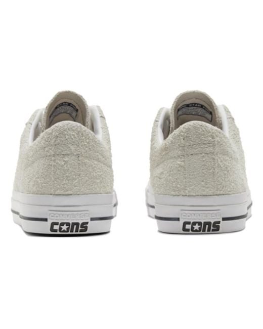 Converse White One Star Pro Ox 'Egret' for men