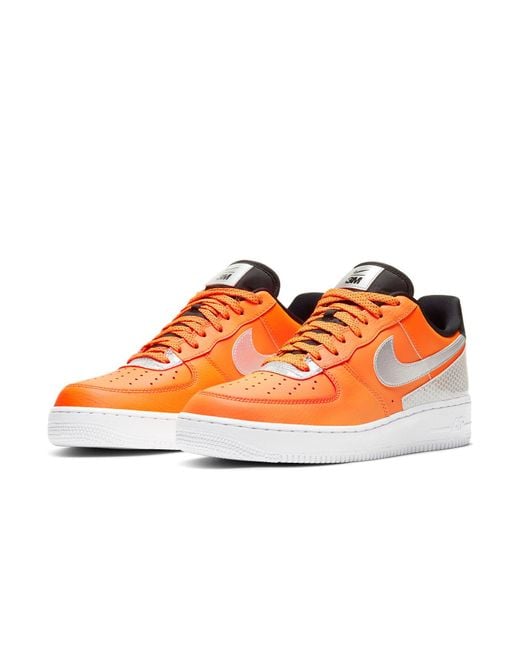 Nike Orange X 3M Air Force 1 '07 Se 'Total' for men