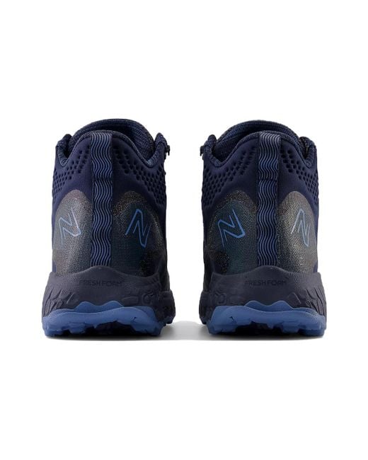 New Balance Blue Fresh Foam X Hierro Mid Hiking Shoes for men