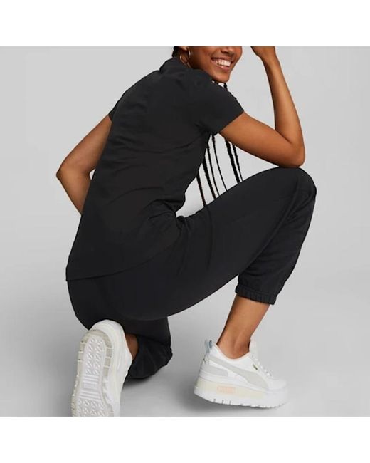 PUMA Black (Wmns) Classics Slim T-Shirt