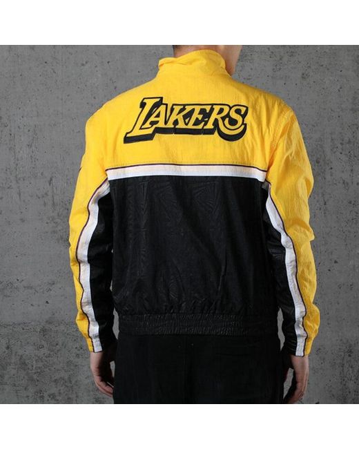 Nike Yellow Lakers City Edition Sports Jacket for men