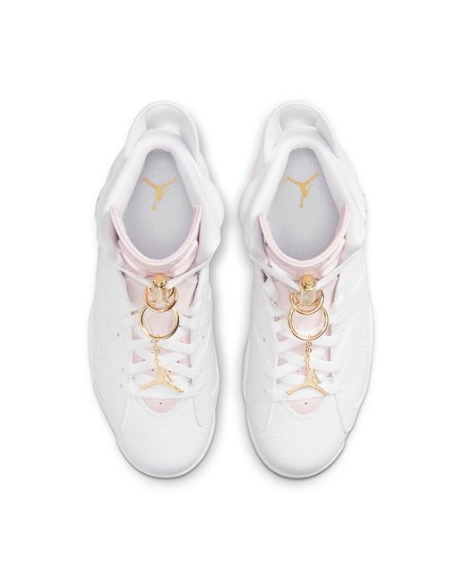 Nike White (Wmns) 6 Retro Hoops'