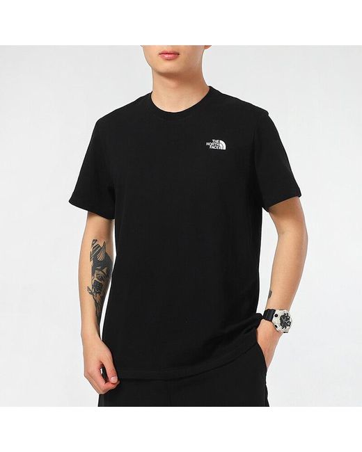 The North Face Black Logo Graphic T-Shirt for men