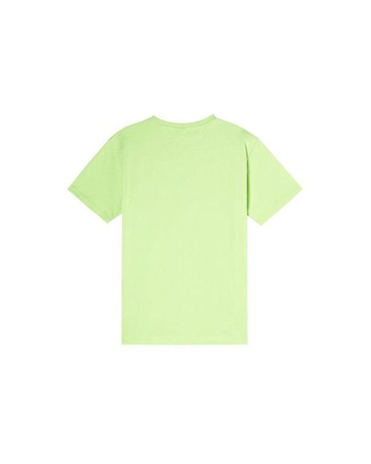 New Balance Green X Noritake Crossover Small Pattern Sports Cartoon Short Sleeve