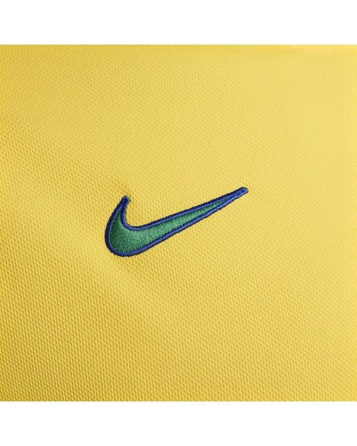 Nike Yellow Brazil 1998 World Cup Remake Kit Jersey for men