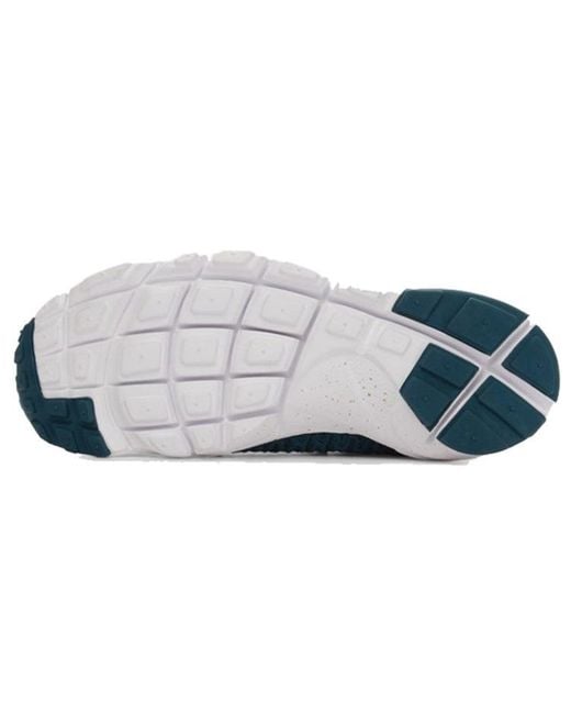 Nike Blue Air Footscape Magista Flyknit 'Midnight' for men