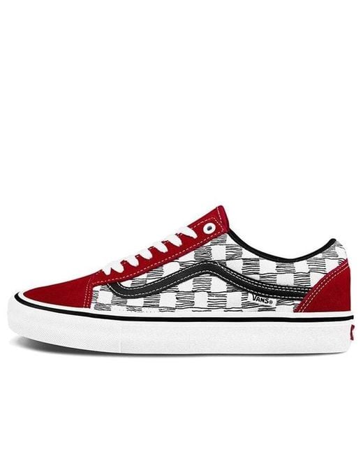 Vans Red Old Skool for men