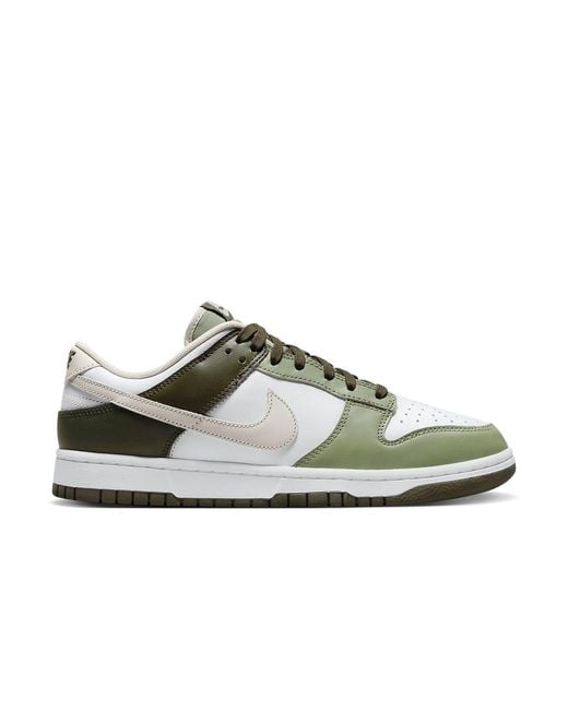Nike Green Dunk Low Shoes for men