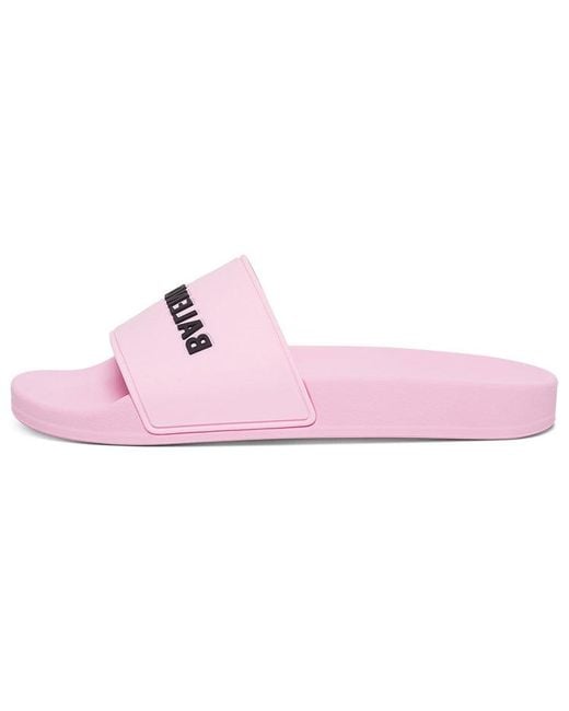 Balenciaga Pink (Wmns) Pool Slides 'Light'