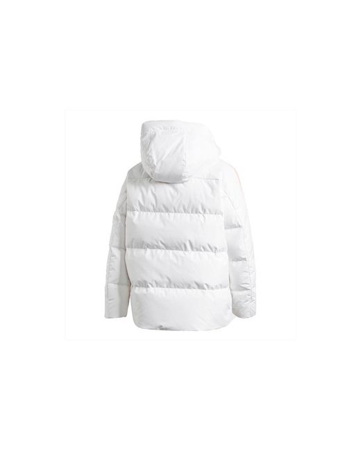 Adidas White (Wmns) Puff Down Jkt Sports Down Jacket