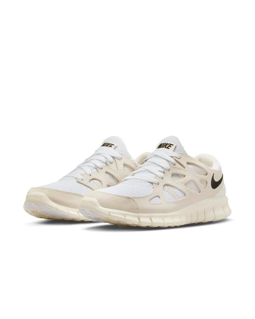 Nike White (Wmns) Free Run 2 Light Bone'
