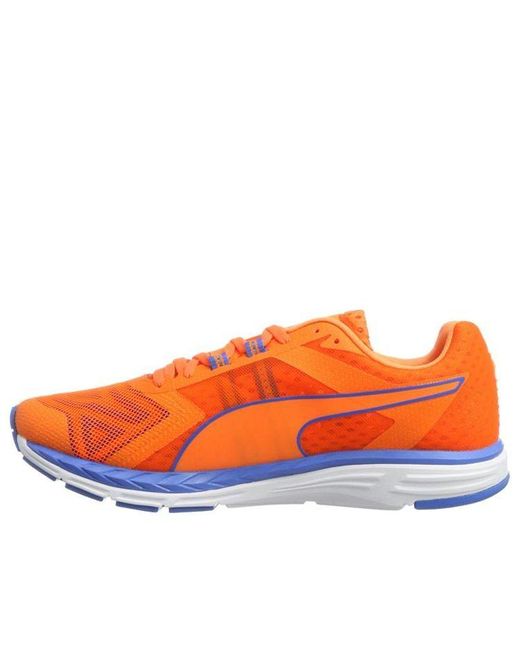 PUMA Speed 500 Ignite Pwrcool in Orange for Men | Lyst