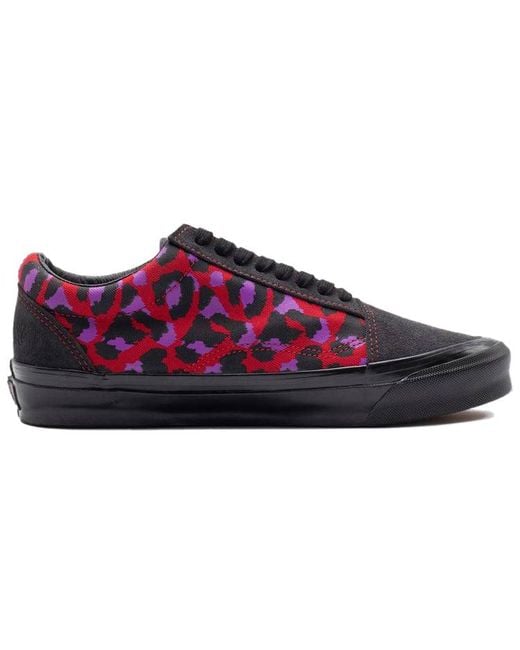 Vans Red Stray Rats X Vault Ua Old Skool Ns Og Lx 'Raven Racing' for men