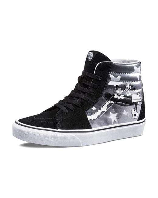 Vans Black Disney X Sk8-Hi 'Plane Crazy' for men
