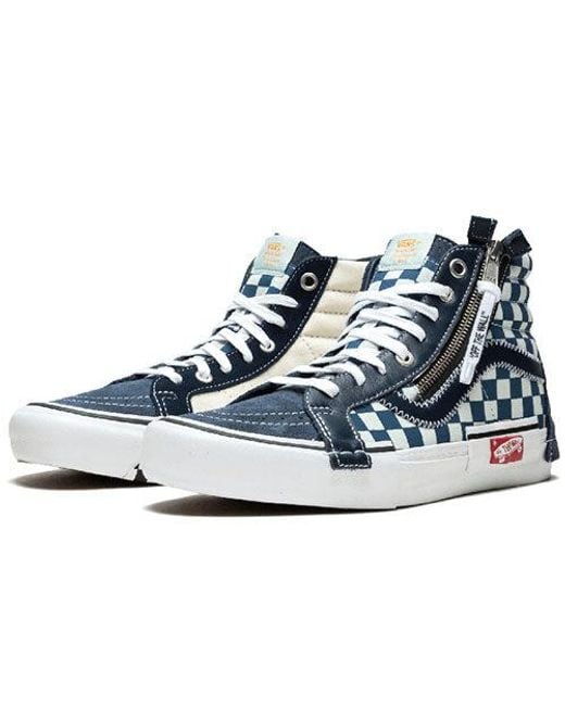 Vans Blue Sk8-Hi Cap Lx 'Dress' for men