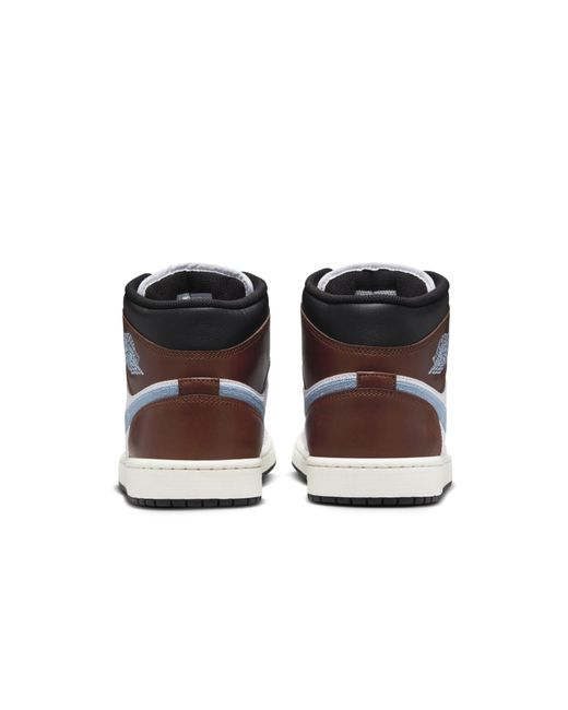 Nike White 1 Mid Se for men