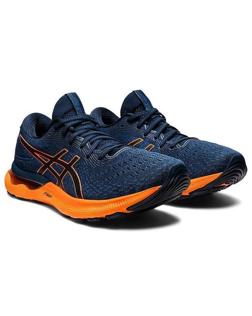 Asics Blue Gel-Nimbus 24 'French Shocking' for men