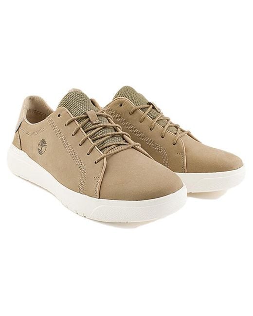 Timberland Natural Seneca Bay Oxford Trainers 'Petrified Oak' for men