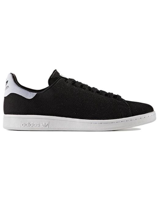 Adidas Black Originals Stansmith Skate Shoes for men