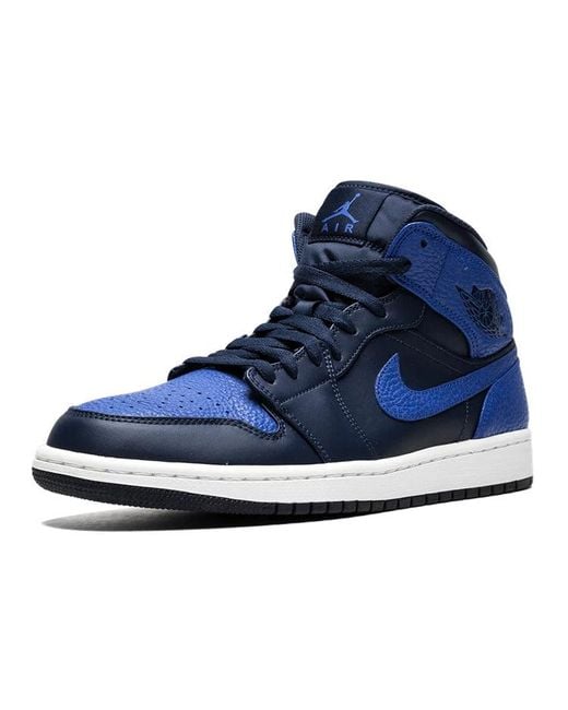 Nike Blue Air Jordan 1 Mid for men