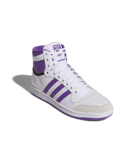 Adidas Purple Top Ten High Active' for men