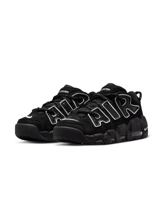 Nike Black Air More Uptempo Low Sp Shoes for men