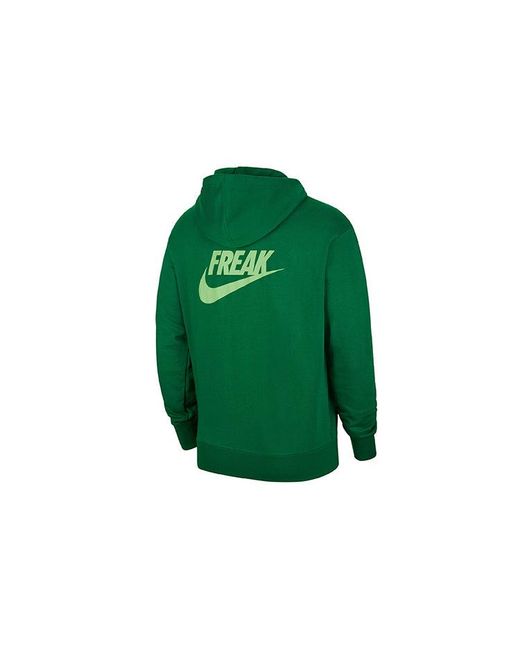 Nike Green Giannis Freak Hoodie 'Pine' for men