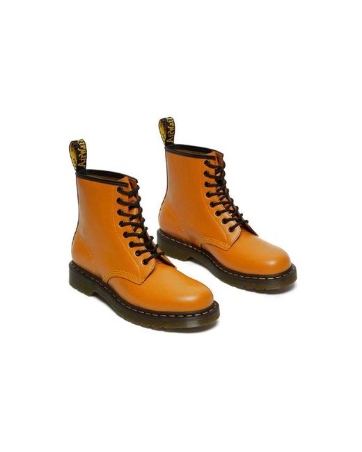 Dr. Martens Brown Dr.Martens 1460 Smooth Leather Lace Up Boots