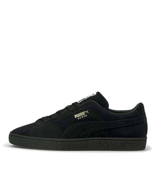 PUMA Black Suede Classic 21 for men