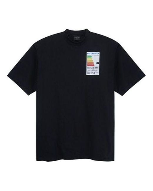 Balenciaga Fridge Stamp T-Shirt in Black for Men | Lyst UK
