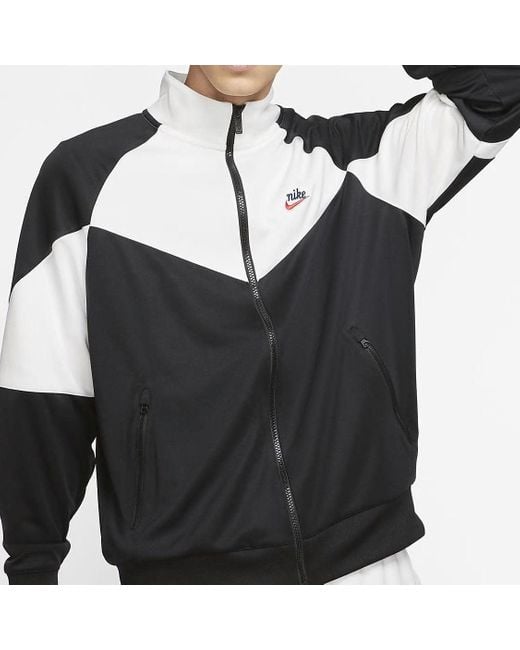 Nike Blue Windrunner Sports Jacket Splicing Logo Casual for men