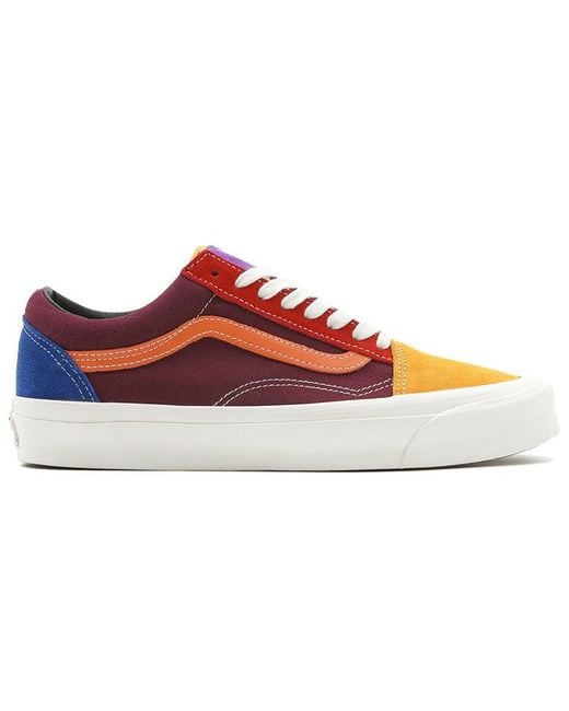 Vans Red Old Skool Lx Og 'Multi-Color' for men