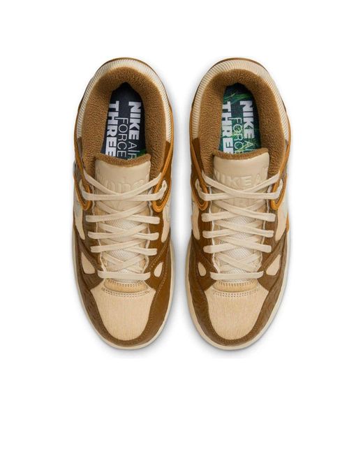 Nike Brown Air Force 3 Low Sp Ogin 'Nigo Light British' for men