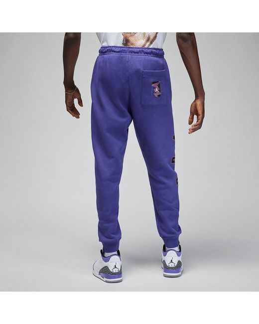 Nike Blue Flight Mvp Fleece Trouser for men