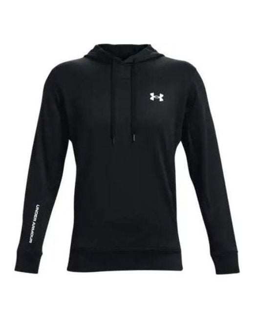 Under Armour Black Terry Hoodie for men