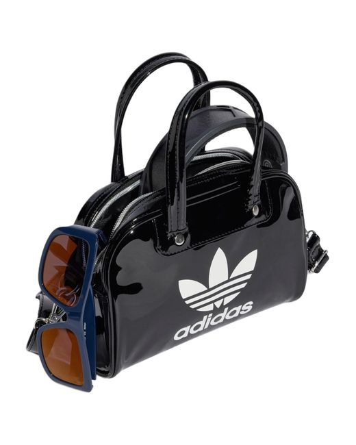 Adidas Black Adicolor Mini Bowling Bag for men