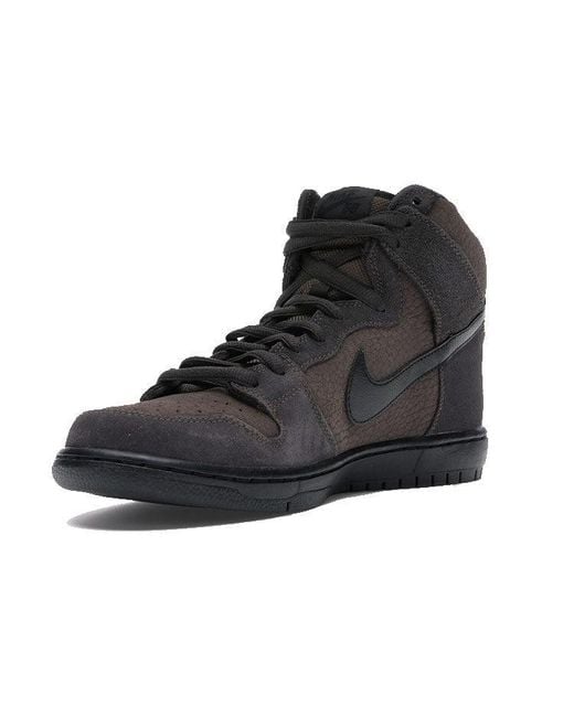 Nike Black Dunk High Pro Sb Brown for men