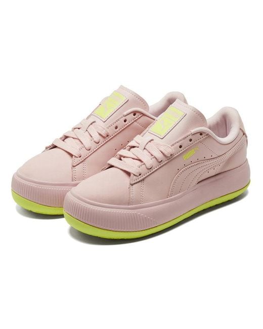 PUMA Pink (Wmns) Suede Mayu Sneakers